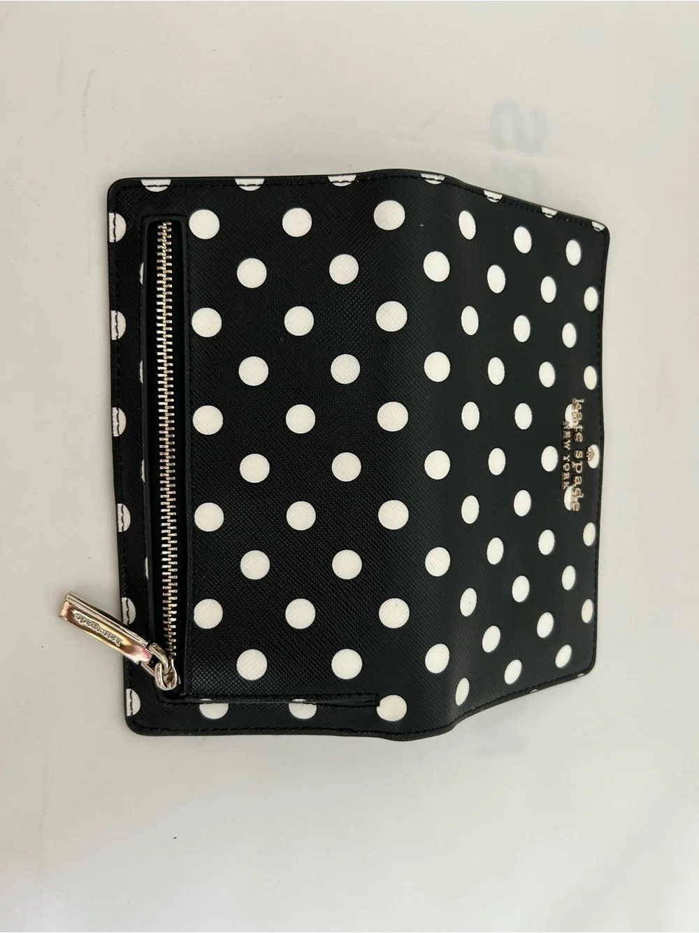 ♠️🤍Kate Spade🤍♠️Black & White  Polka Dot Dome Crossbody Bag & Wallet Set 🖤